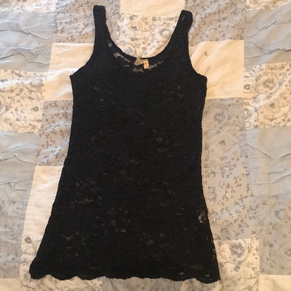 Lace tank